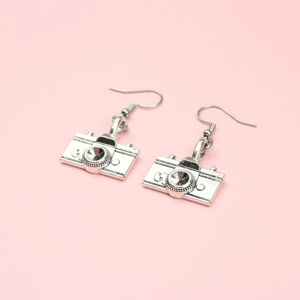 Vintage Camera Earrings
