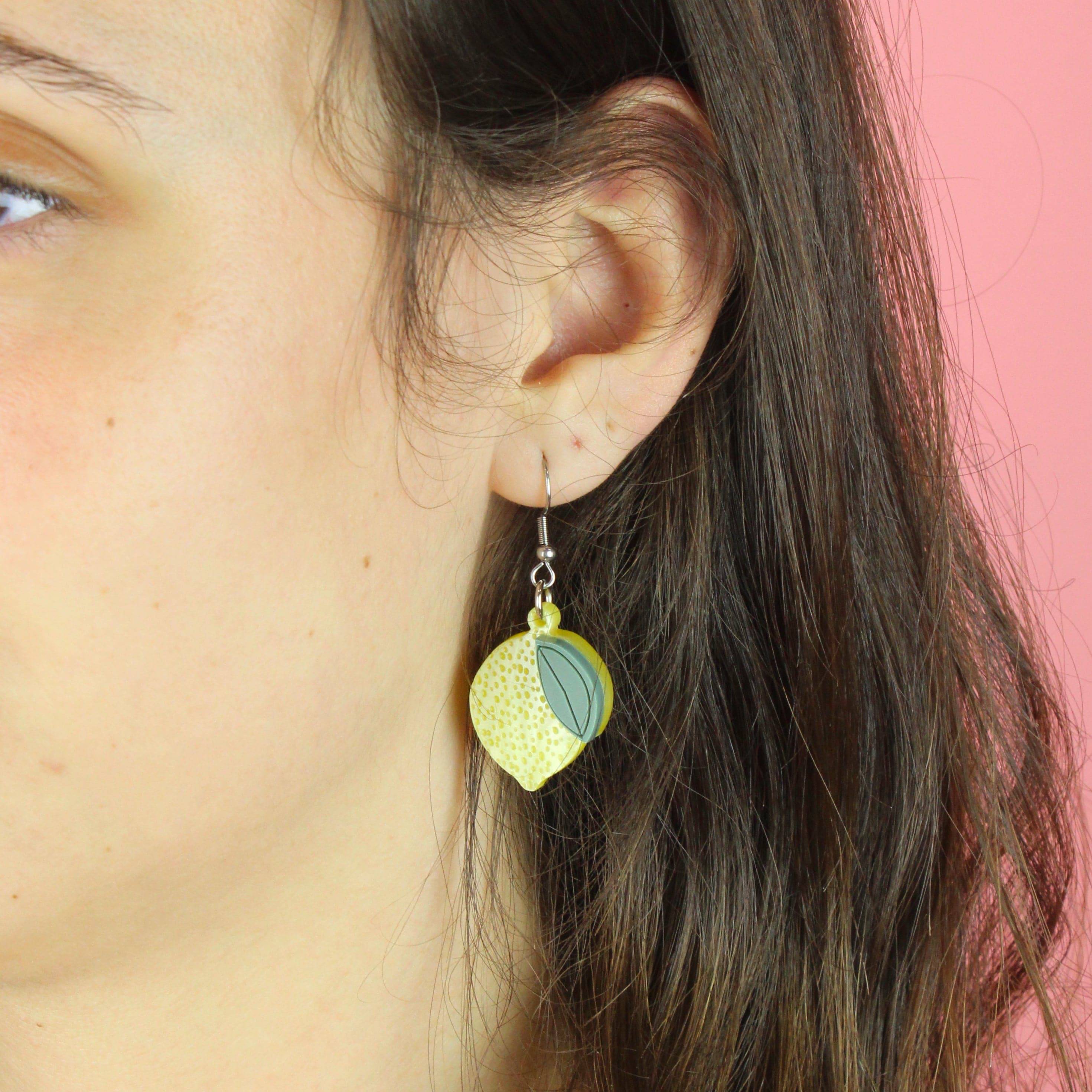 When Life Gives You Lemons Earrings