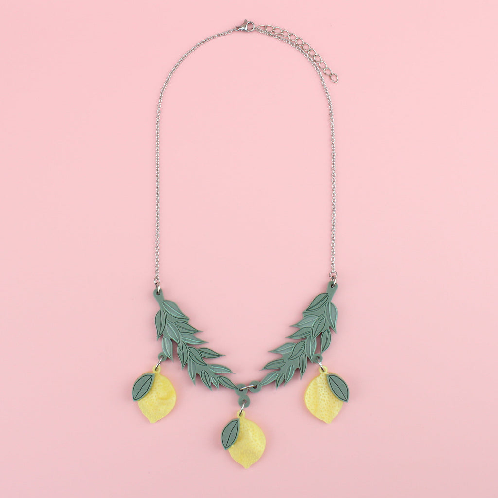 When Life Gives You Lemons Necklace