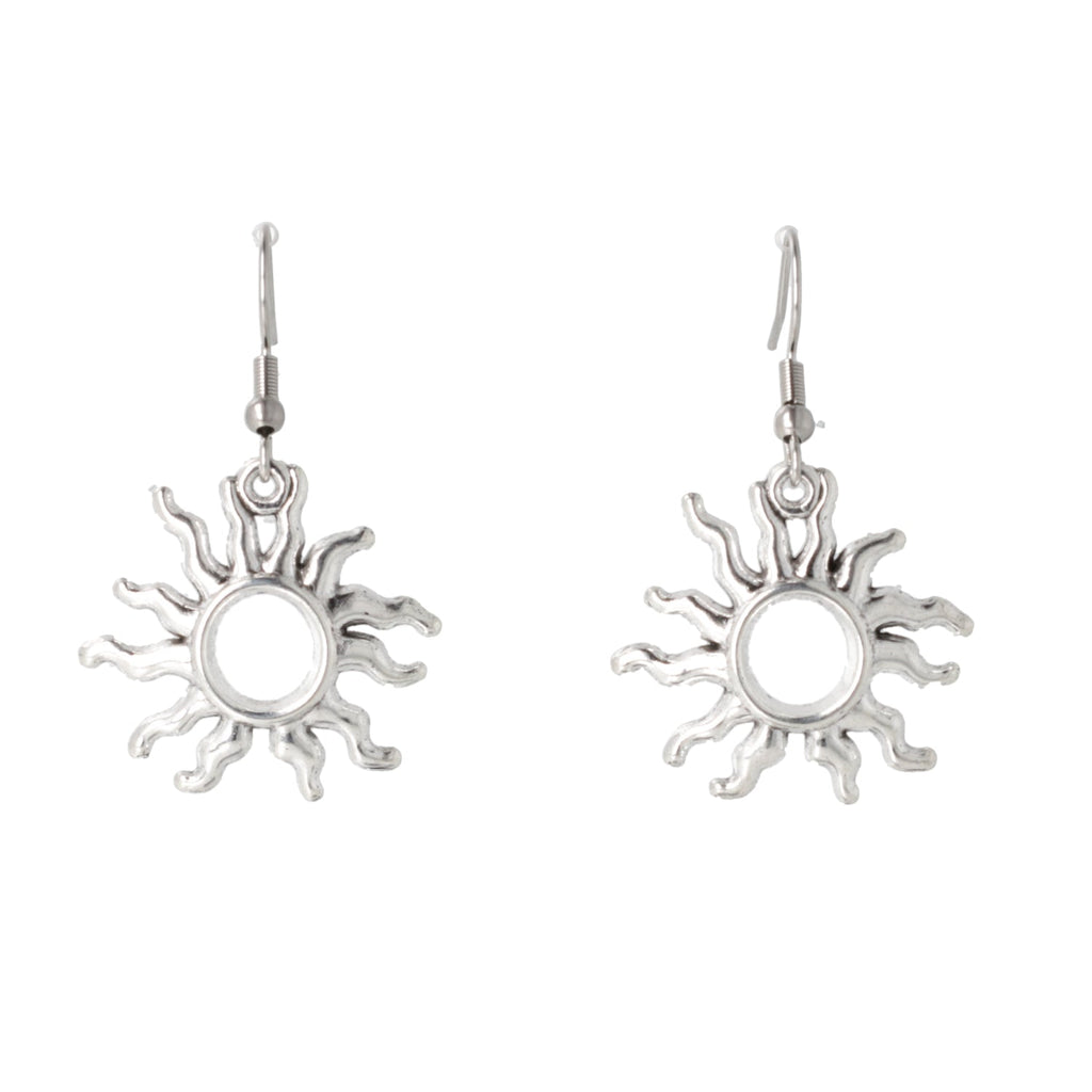 Whimsigoth Sun Earrings