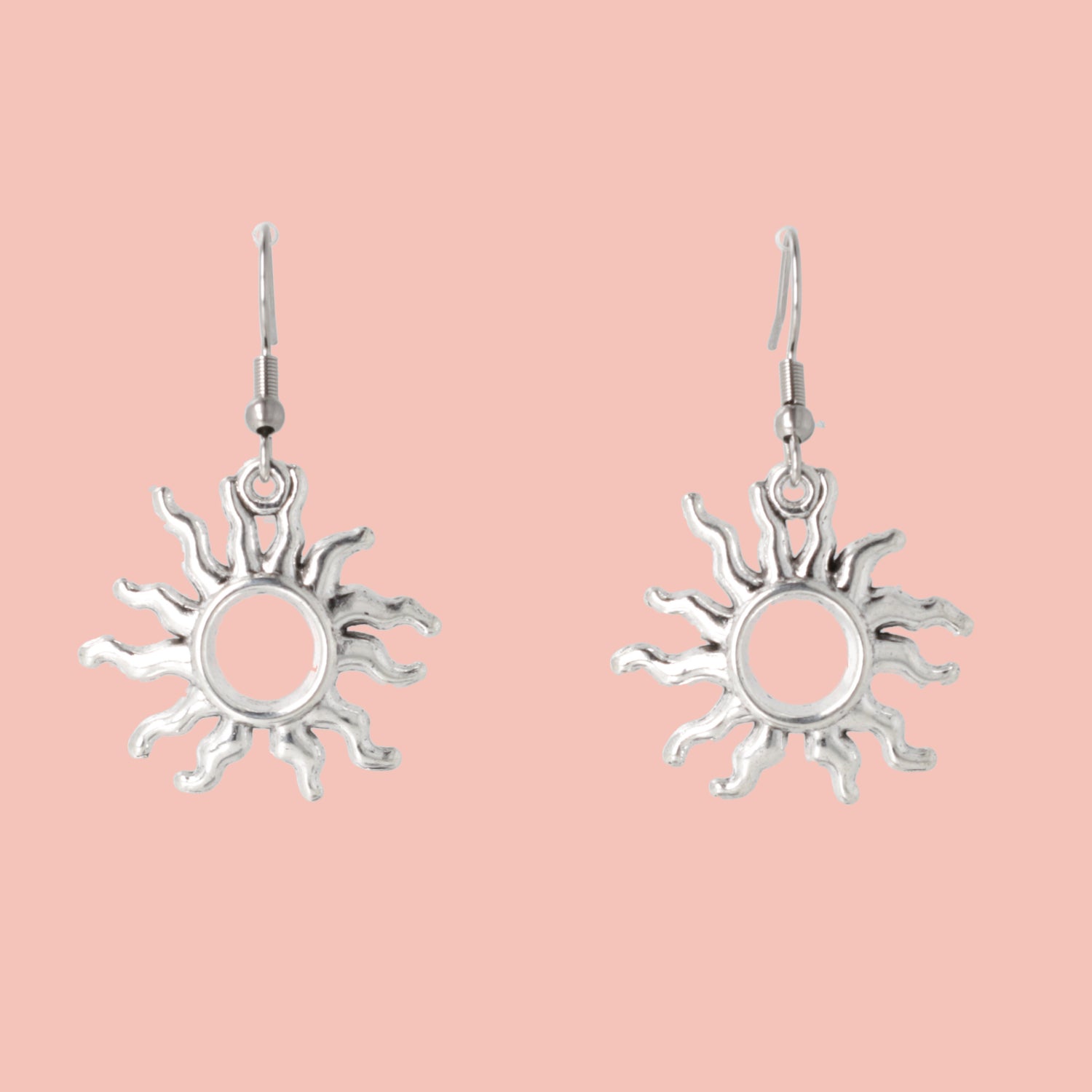 Whimsigoth Sun Earrings